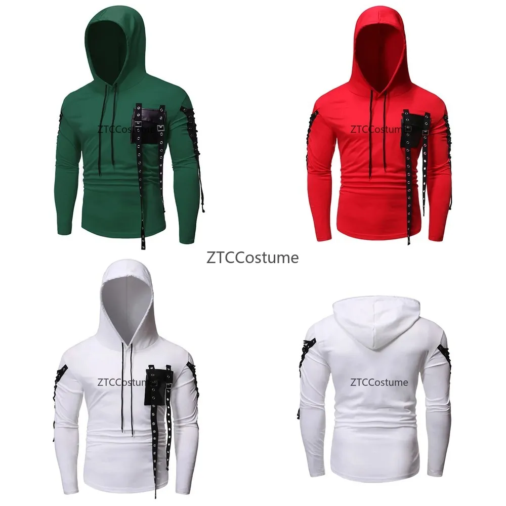 Disfraz de Caballero Medieval para Hombre, Túnica Vikinga Pirata para Halloween, Carnaval, Disfraz de Fantasía
