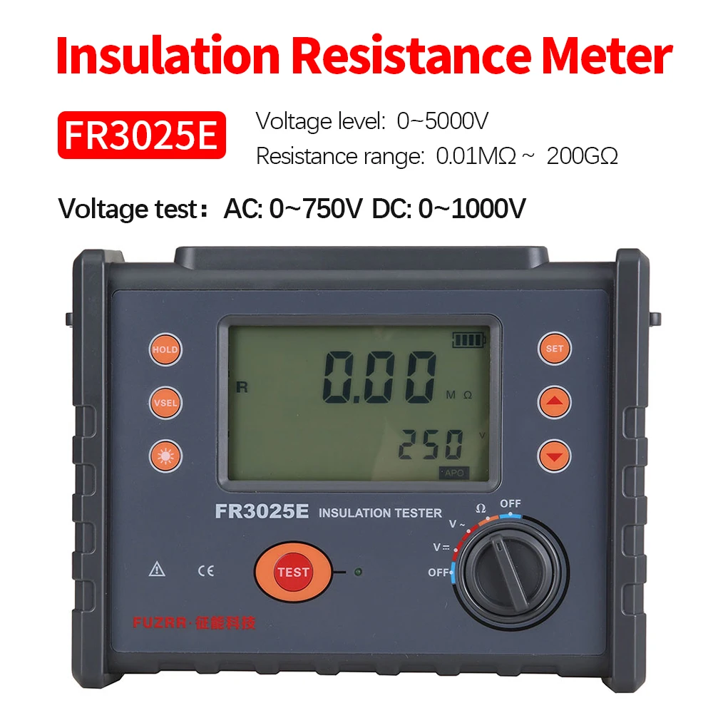 MTKY FR3025E Digital Megohmmeter: Real-World Performance in High-Voltage Electrical Testing