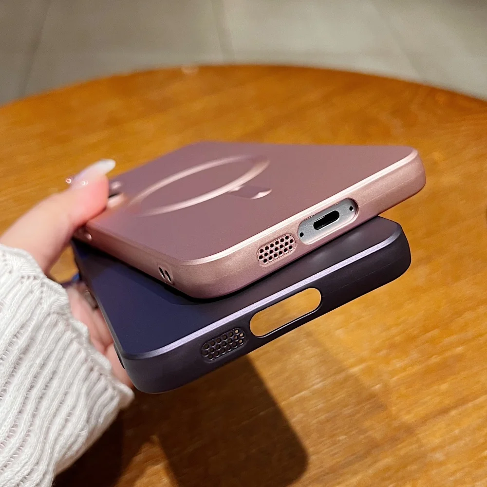 حافظة لهاتف سامسونج S25 الترا الفاخرة غير اللامعة لهاتف جالاكسي S24 S23 S22 S21 S21 Plus FE A56 A55 A54 A36 A35 A16 A15 غطاء ناعم