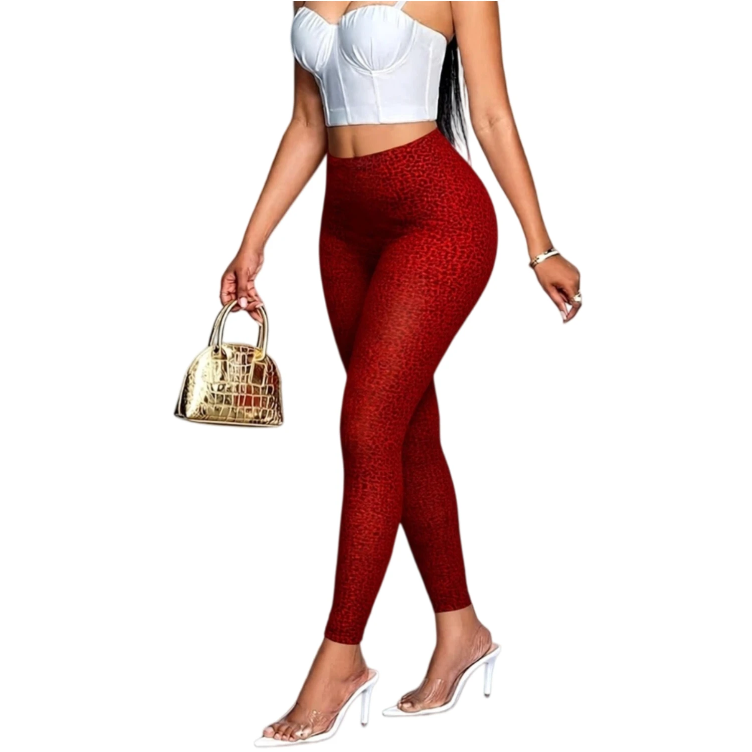 Summer Women Printed Yoga Leggings High Waist Breathable Quick Drying Yoga Pants Fitness Running Cycling Workout Gym Clothing