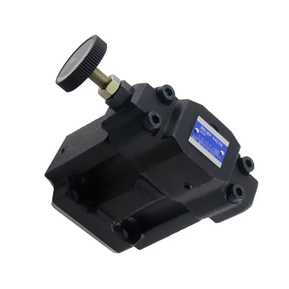 superior quality Machinery Factory Direct Sales Hydraulic Valve S-BG-10-V-L-40 Electromagnetic Pilot Overflow Reversing Valv