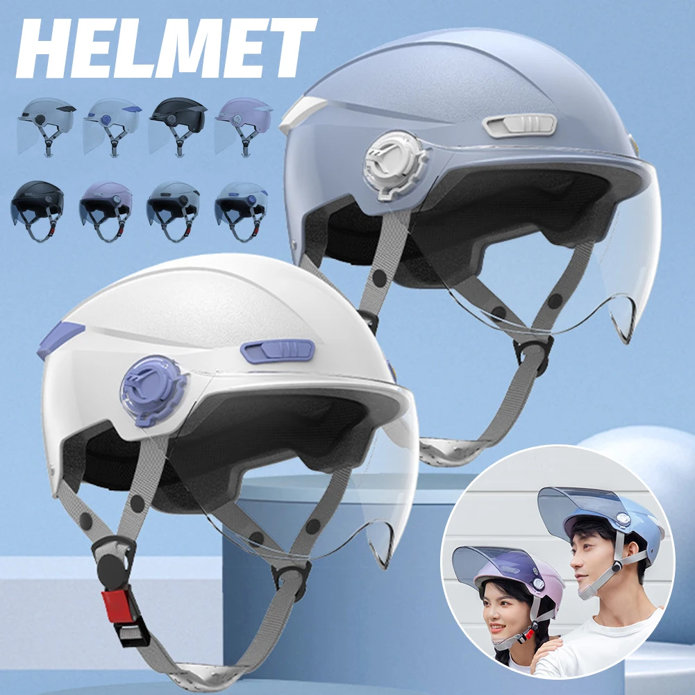 Electric Vehicle Helmet Summer Motorcycle Helmets For Men Women Motorcycle Helmet Cycling Accessories For Scooters Electric Bike