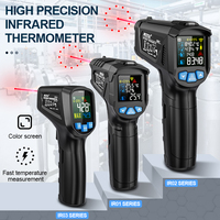 MESTEK Infrared Termometer Digital Non-Contact Termometro Meter Gun Handheld LCD Outdoor Laser Pyrometer Temperature Tester