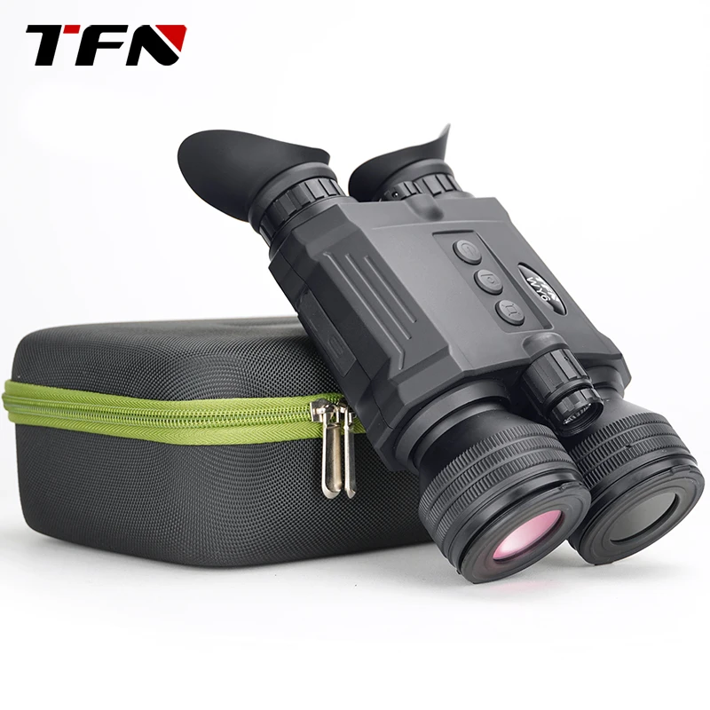 TFN WY6 jumelles de télémétrie laser anti-tremblement électronique WiFi intégré téléphone portable jumelles de vision nocturne à vision synchronisée