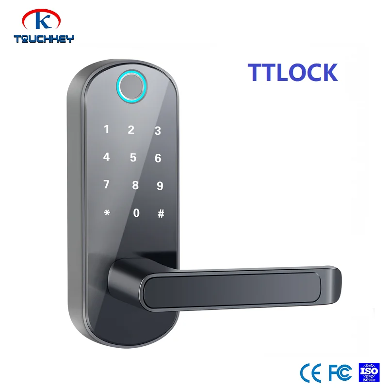 Ttlock app wohnung home digital wifi türschloss inroom schlüssel loser griff