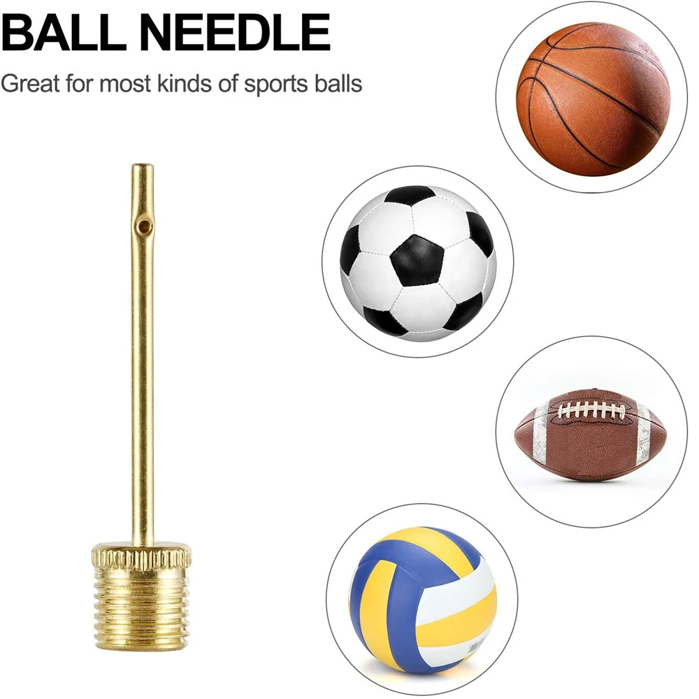 Ball Pump Needle Set Needle Inflator Kit Needle Nozzle Adapter,Valve Adaptor Pump Ball Inflation Needle Nozzle Adaptor Kit