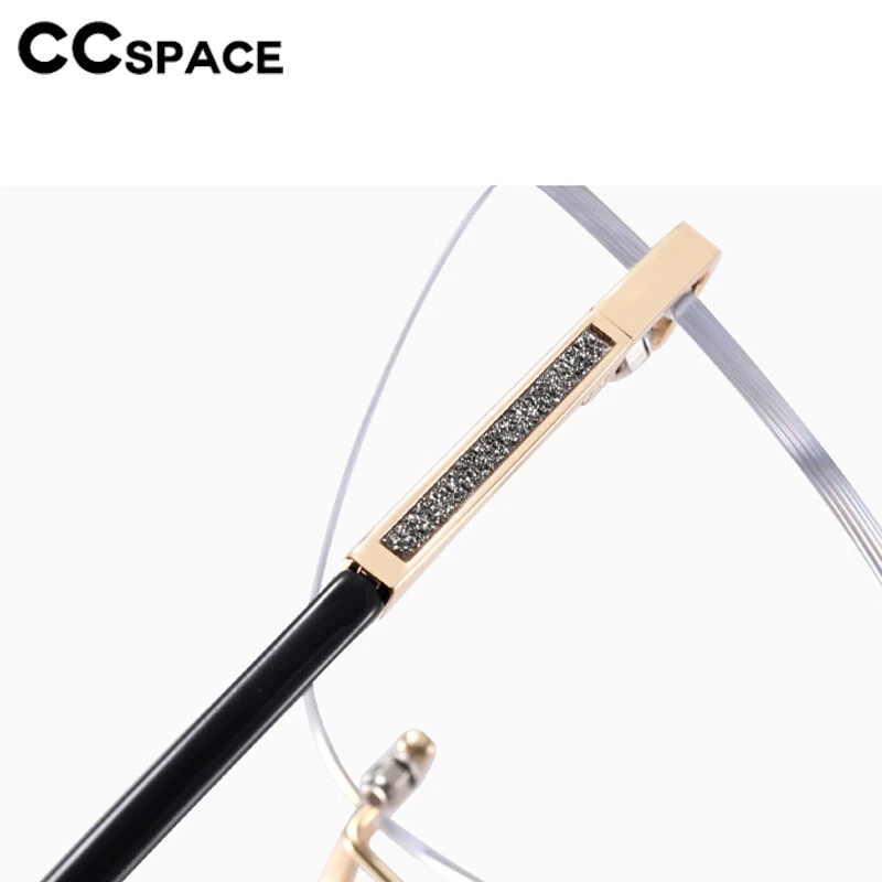 جديد عين القط بدون إطار إطار نظارات النساء نظارات للقراءة خفيفة للغاية معدنية TR90 الضوء الأزرق حجب النظارات الطبية #6