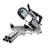 1100W Portable Metal Cutting Saw Spark Free Band Saw Variable Speed ​​Handheld Automatic Disc Cutter for Metal Wood