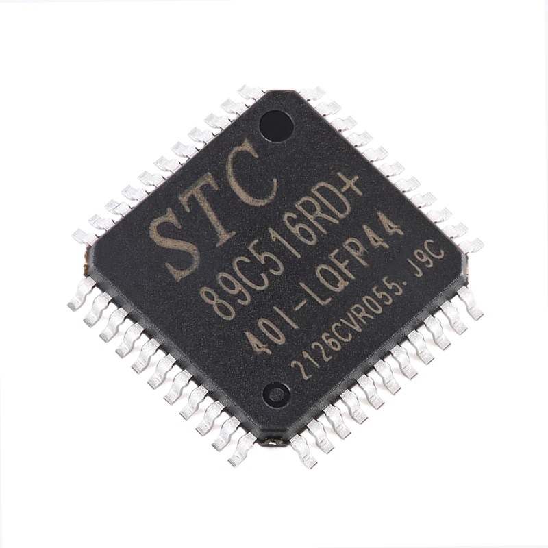 1PCS/lot New original STC89C516RD+40I-LQFP44 12T/6T 8051 microprocessor microcontroller chip