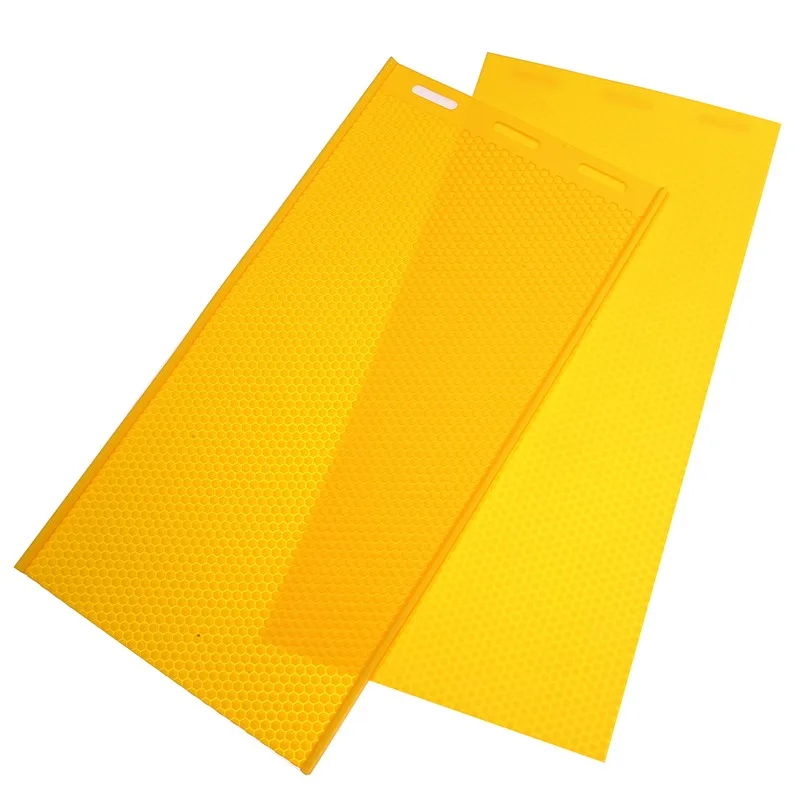 Beekeeping Silicone Beeswax Honeycomb Mold Flexible Wax for Machine Foundation Sheets Press Embosser Wax for Bees Beekeeper 1set