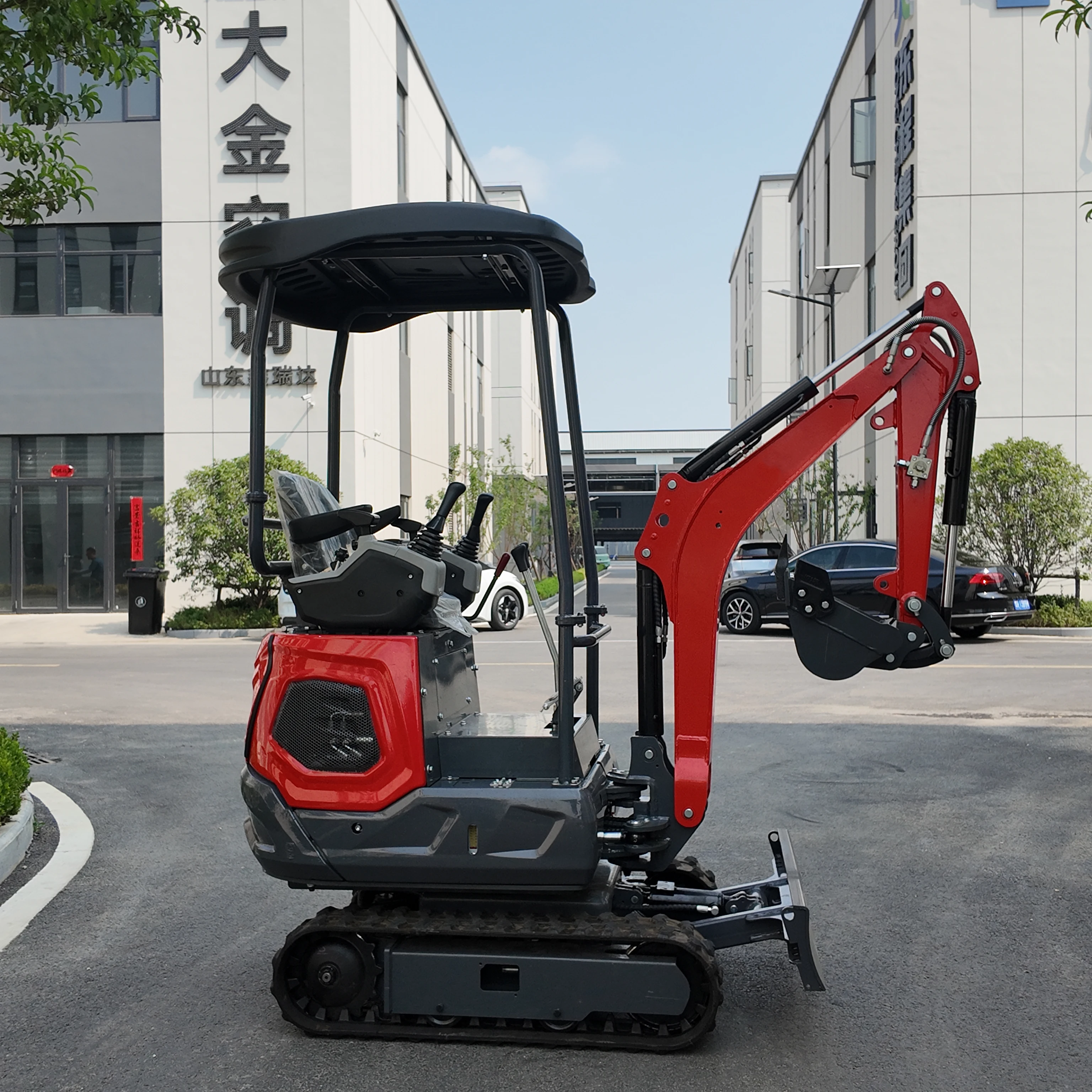 1.5 Ton 1.6 ton Excavator China Mini Hydraulic Excavator Mini bagger Free Shipping Micro Digger Factory Kubota Small excavator
