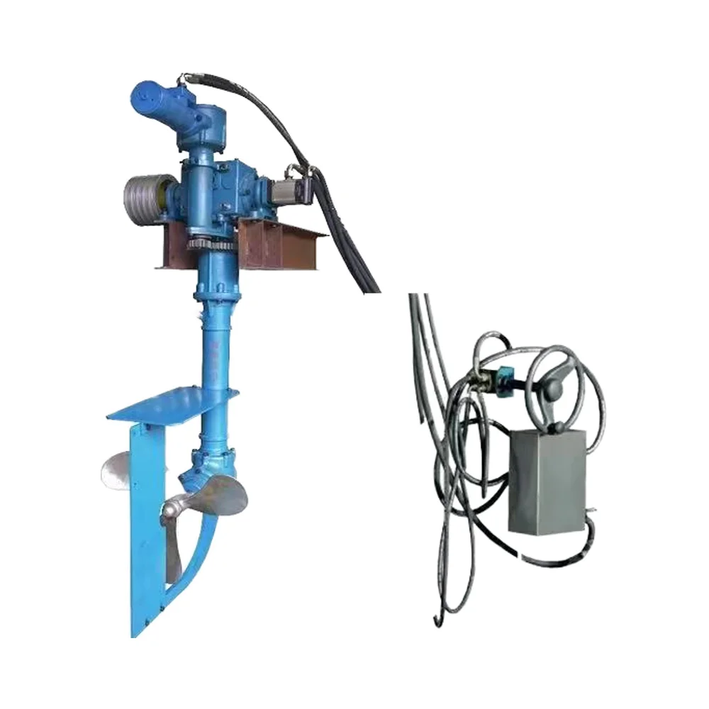 Hydraulic Spiral Cylinder Pipe Steering 20HP-160HP Ship Vertical Thruster 0.6-2.0 Marine Supplies 127kg Jiapin