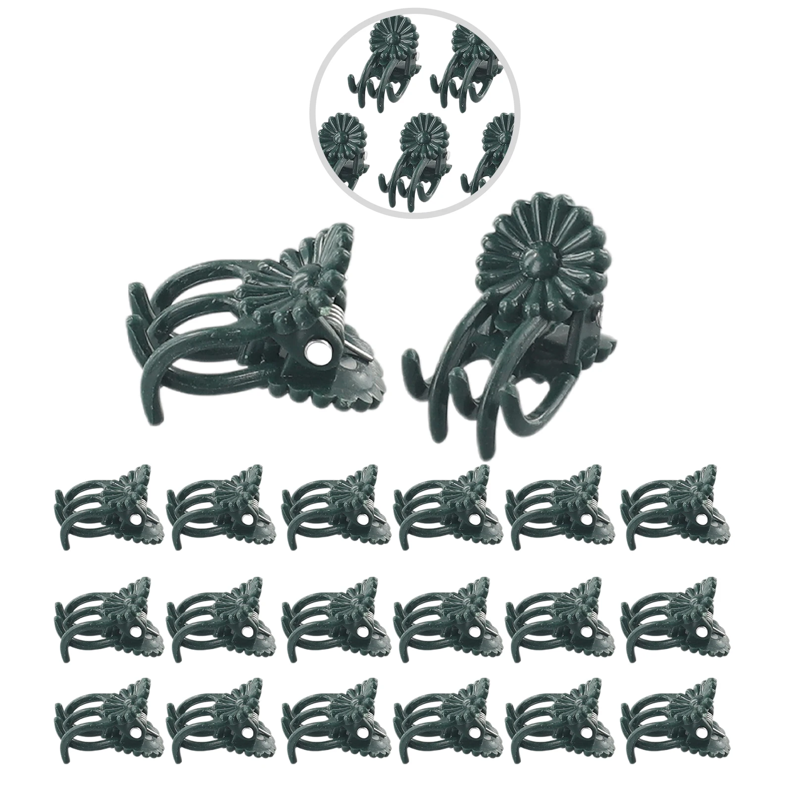 Practical Orchid Clips Easy To Use PP Reusable Securing Daisy Easy To Remove Kits Support Stem Clamps Tools Vine