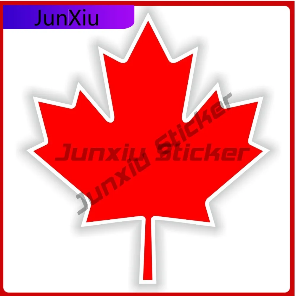 

Canada Maple Leaf Unique Limited Durable Modern Truck Decal Sticker Waterproof Vinyl Car Laptop Window Bumper Auto Exterior