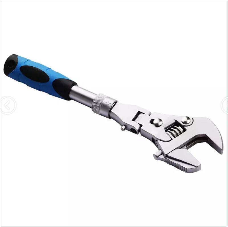 

New Design Multifunctional Folding Swing Spanner Household Adjustable Pulley Spanner