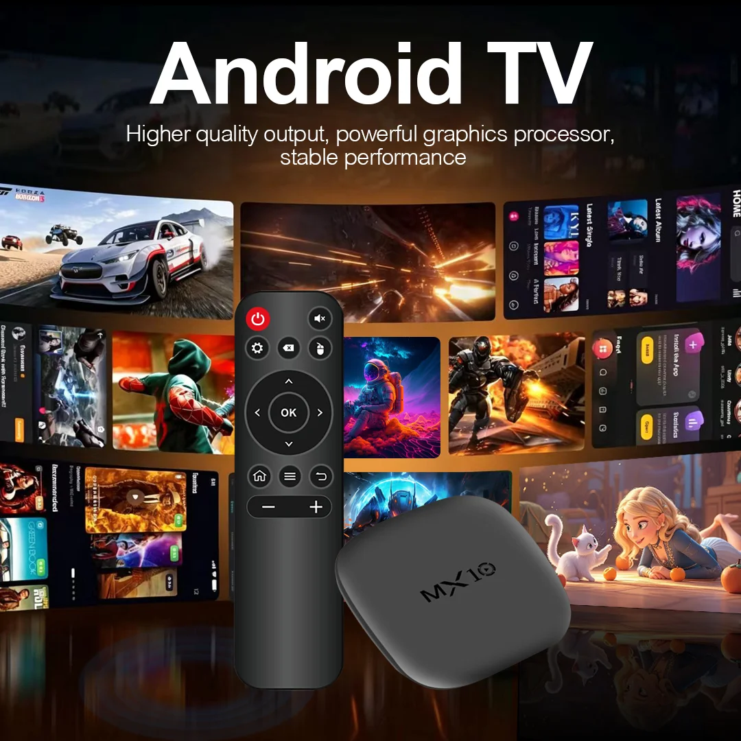 Smart Home TV Box MX10‑H Allwi - Ddr3 8Gb ulasan dan harga