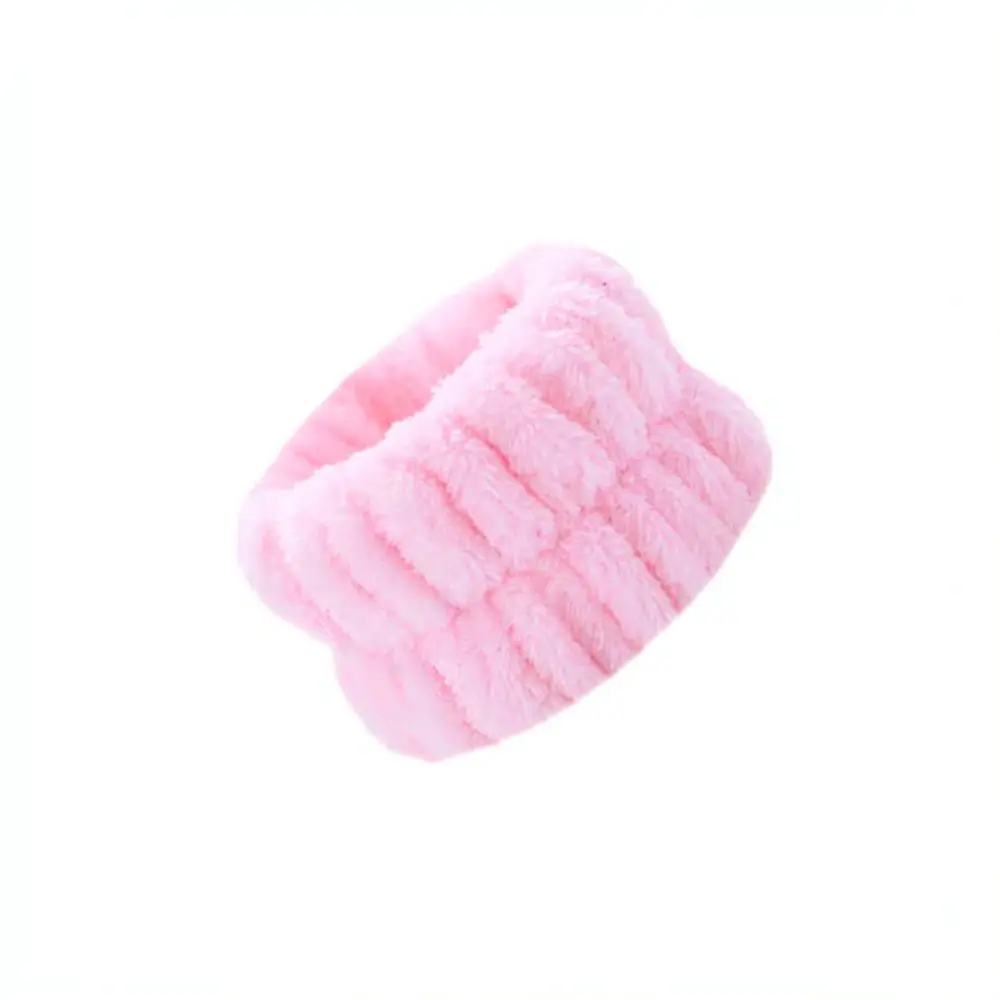 Absorbent Wrist Cuffs For Skincare Washing Face Spa Makeup Yoga Fitness Workout Sweatband Soft Elastic Wristlets Fast Drying
