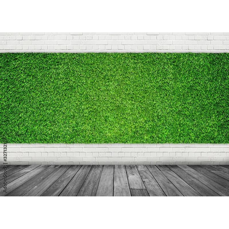 NITREE Landscape Photography Props Green Grass And Blue Sky White Clouds Photo background Studio Props  CDD-08