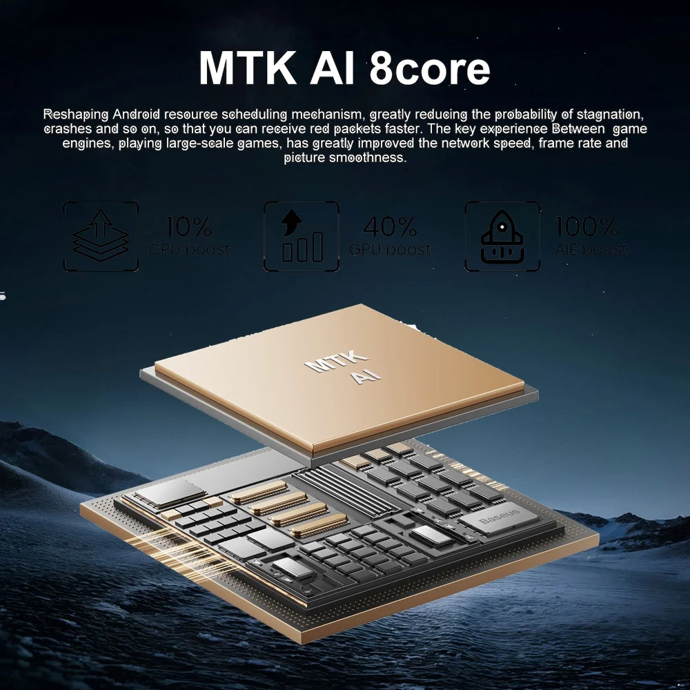 K-Touch Smartphone For S26 Ultra 5G Cell Phone 7.3 Inch 7800mAh Battery Mobile Phones Full Display Android 48MP Camera 22GB RAM 2TB ROM Face ID 5G Dual SIM Unlocked Android 15 Cell Phone with FM Radio GPS
