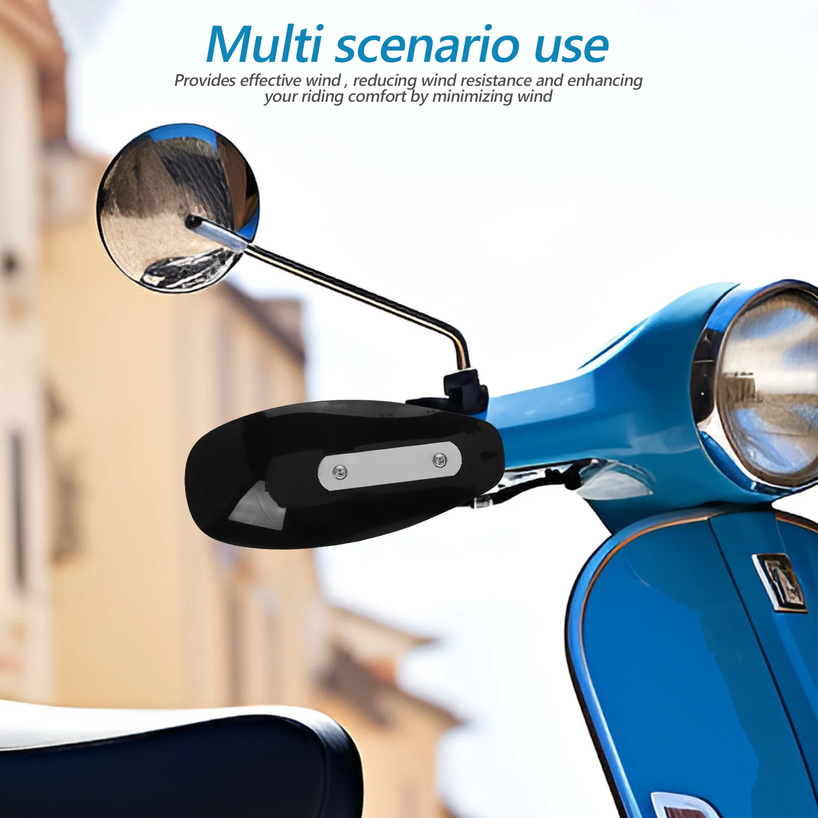 

1Pair Motorcycle Handguards Wind Deflector For Touring Flht 1996-2013 Handlebar Protector Cold Weather Shield Windshield