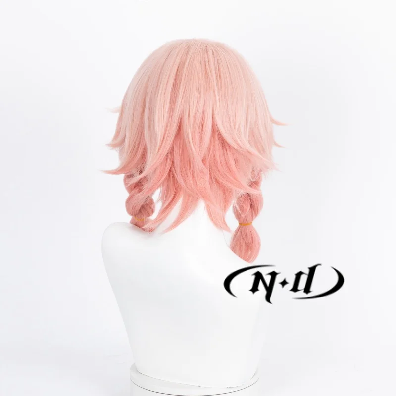ND Honor of Kings Game Cosplay Hair Wigs Yaria Cosplay Wigs Hairpiece Heat Resistant Synthetic for Women Comic Con Coser