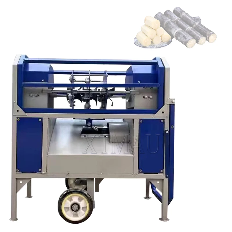 

Best Quality Stainless Steel Sugar Cane Peeler Sugarcane Processing Peeling Machine