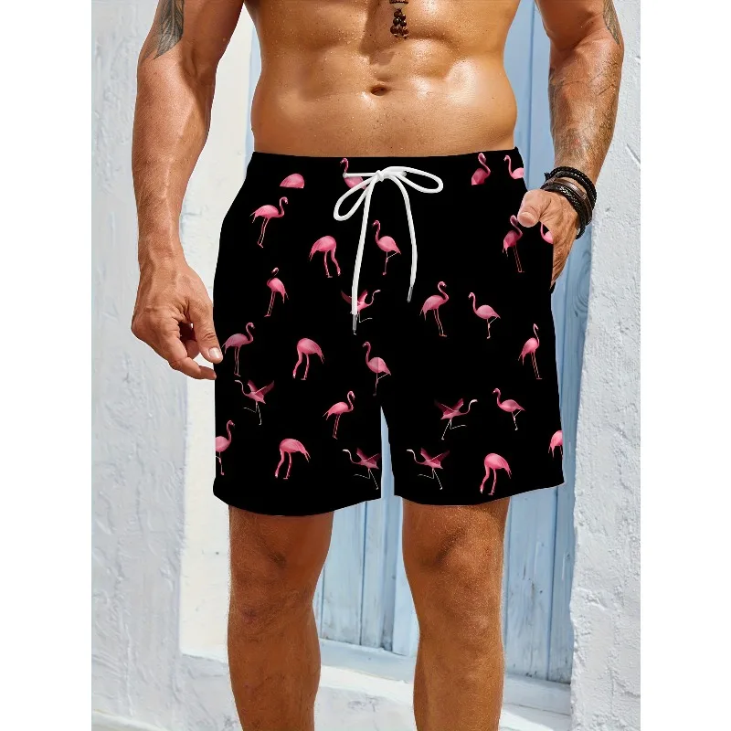 

Мужские повседневные свободные шорты, напечатанные на 3D-принтере, для активного отдыха, пляжа и плавания