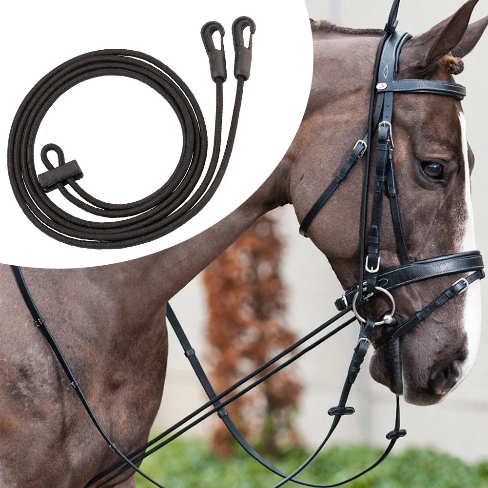 

Encouraging Relaxation in For Horses 9 84ft Adjustable Nylon & Latex Neck Stretcher Rope Designed for Easy Use