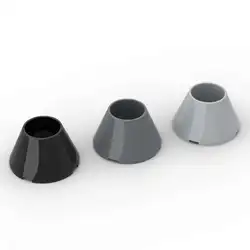 MOC 10PCS 4742 Cone 4x4x2 Building Blocks Kit Hollow No Studs Conical Particle Idea Educational DIY Toy Children Birthday Gifts