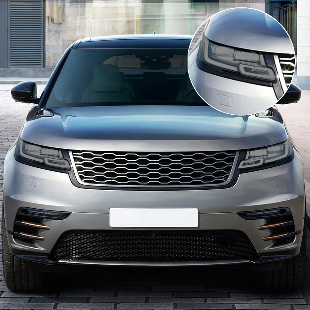

TPU PPF Car Headlight Film for Range Rover Velar 2017-2026 High-Gloss Smoke Black Pre-Cut Anti-Scratch Protective Vinyl Kit