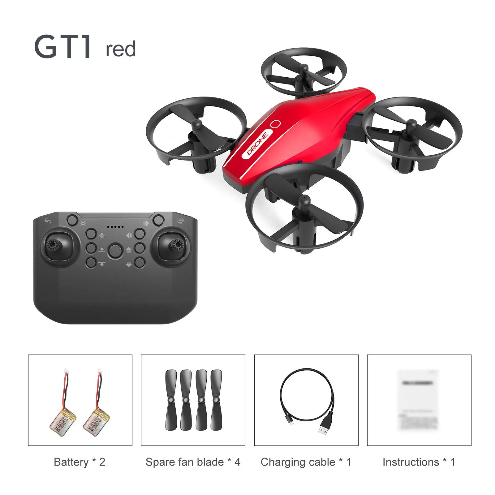Mini Drone Enfant Avec Lumières LED 360° – Télécommandé 2.4GHz, Mode Sans Tête, Évitement Obstacles, Idéal Débutants