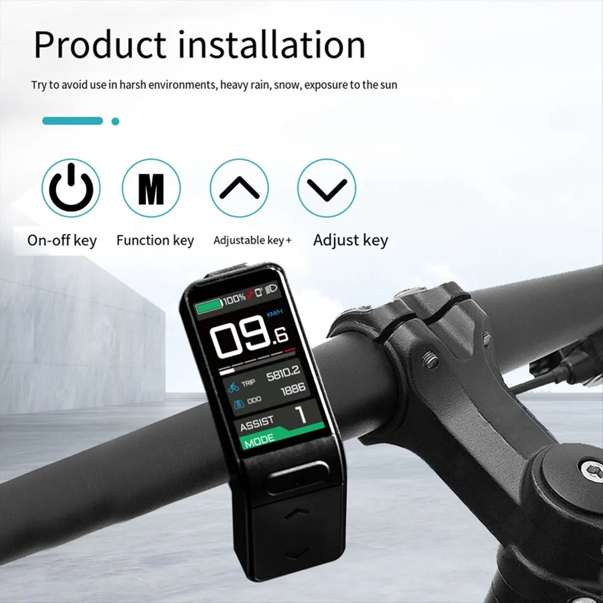 

Дисплей AIMA SW102-T Mini LCD для электровелосипедов с моторами Bafang BBS01, BBS02, BBSHD (36В, 48В, 52В, 750Вт) – запчасть для электровелосипеда
