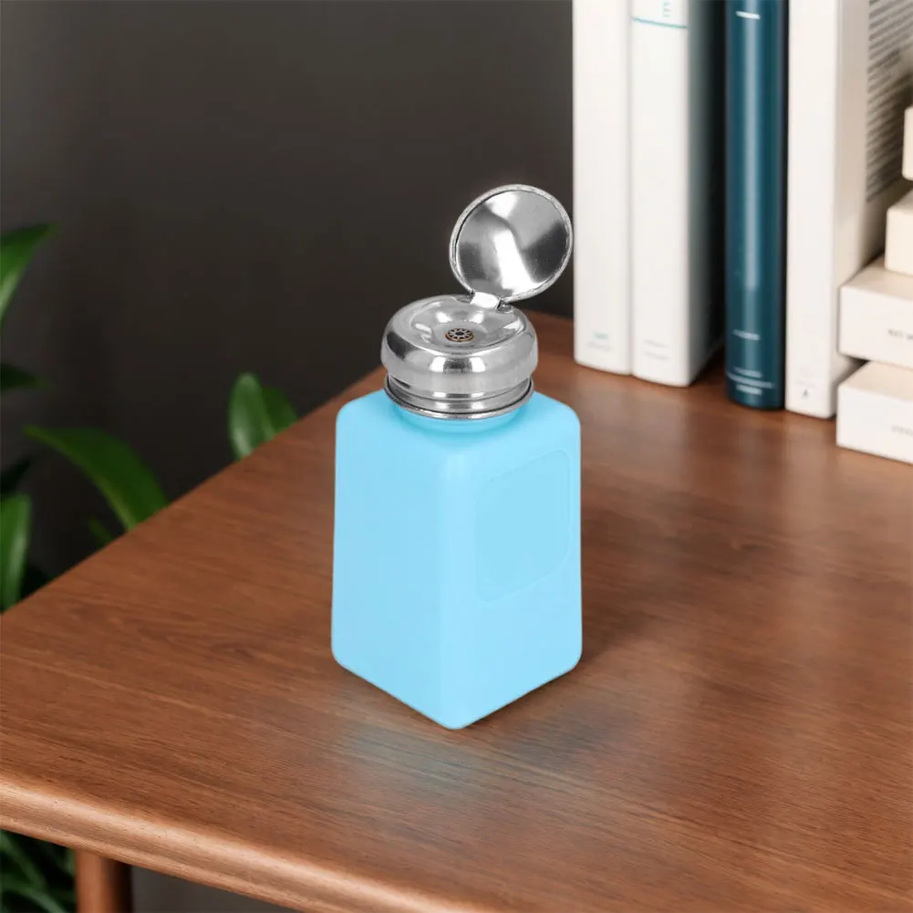 150ML  Bottle Anti Static Liquid Plastic Container Press Pumping ESD Fluid Dispenser for Mobile Phone Repair Clean