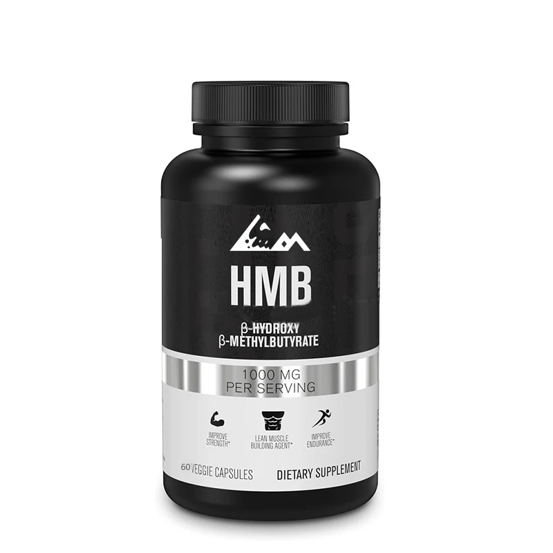 HMB capsules (β - hydroxy β - methylbutyrate) - gluten free and non genetically modified -60 capsules