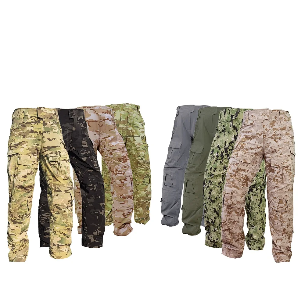 New Men's G3 All-Weather Combat Pants With Orange Peel And Four Sided Elastic GEN3 Camouflage Training Pants