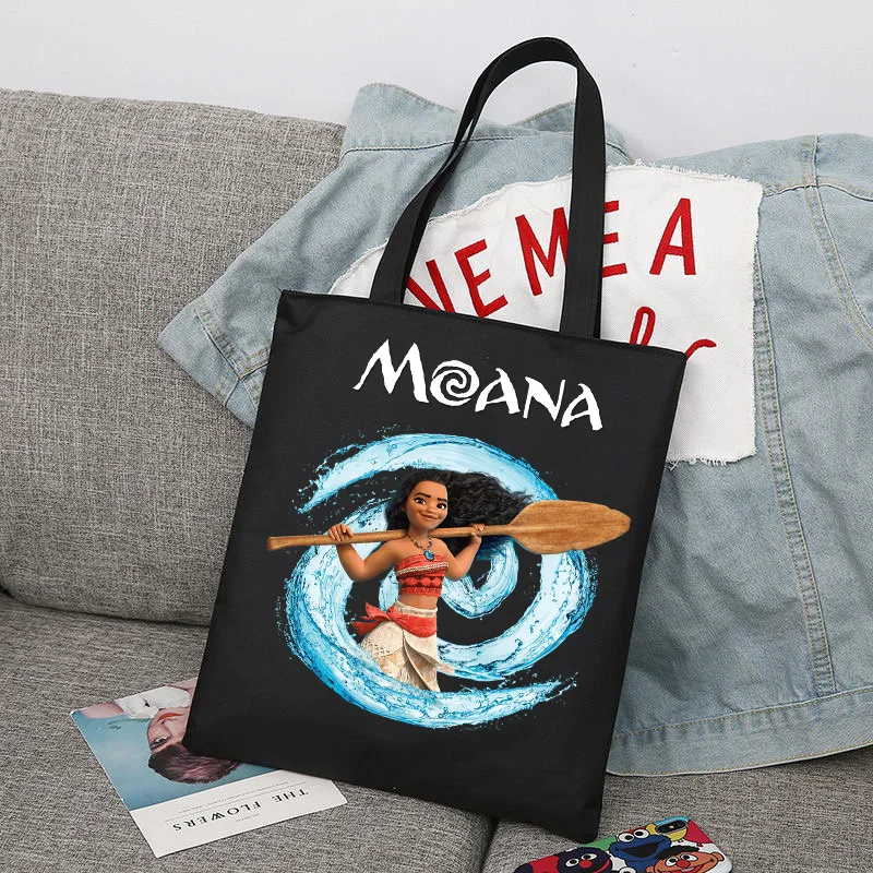 Disney Moana uomo donna Shopper borse Shopping Bag Tote Bag borsa a tracolla borse di tela borsa College di grande capacità