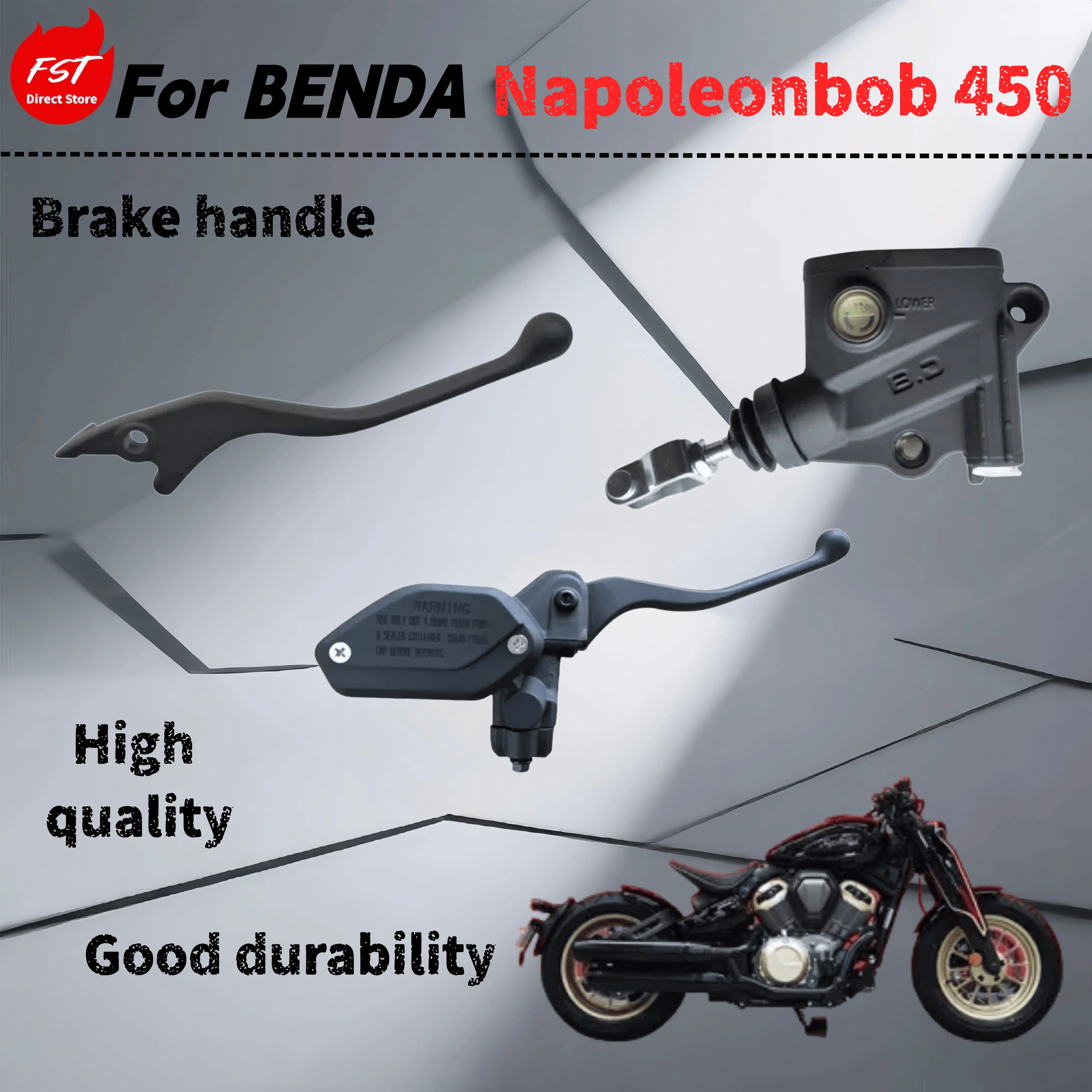 

For Benda Napoleonbob 450 disc brake top pump front brake handle rear brake main pump