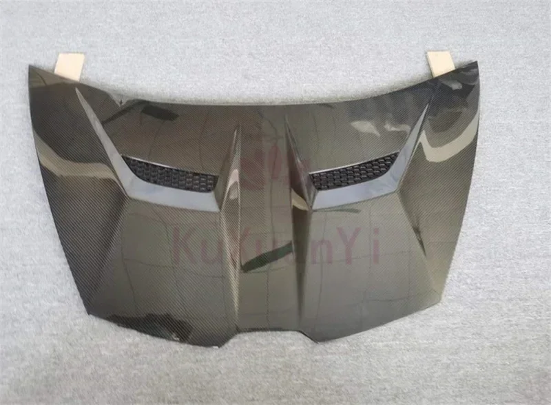 

High quality factory direct selling dry carbon fiber V-style car hood body kit for Lamborghini Huracan Lp610 Lp580 body kit