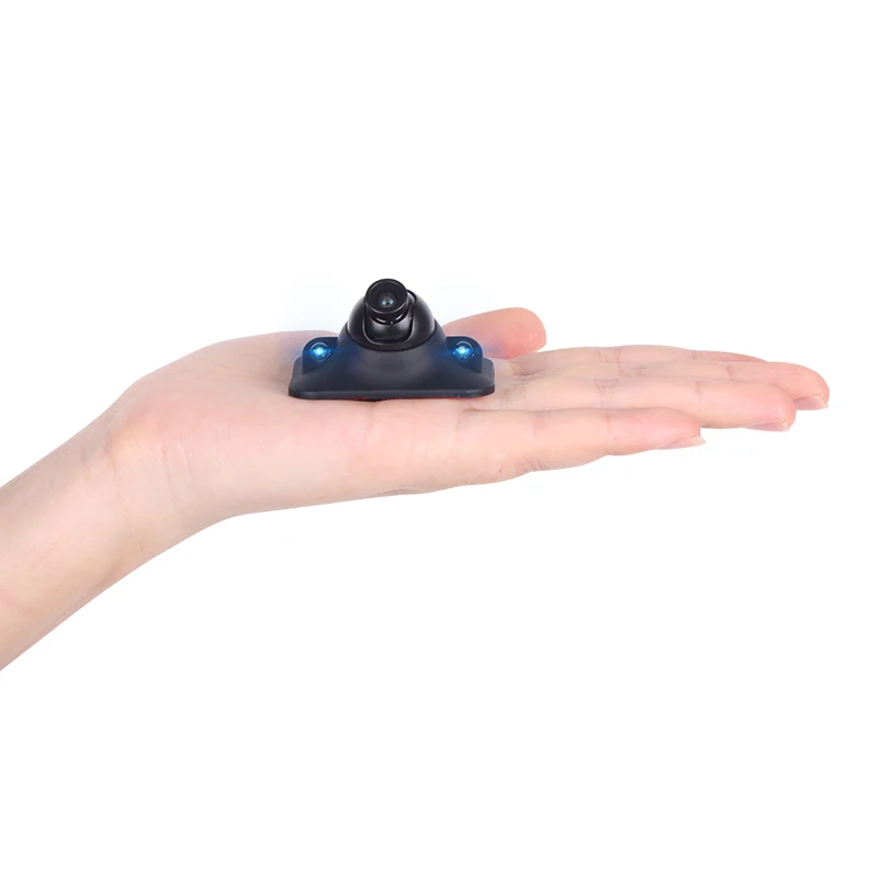 2PCS Radar Backup Reverse Camera With Sensor No Drilling Installation Auto Parking Assistance LED/Infrared Night Car Camera