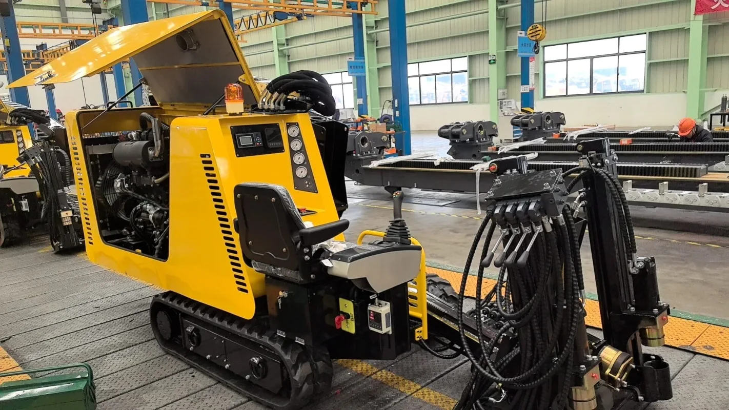 جهاز أدوات الحفر الاتجاهي الأفقي HDD آلة بناء خط أنابيب التجويف تحت الأرض معدات بدون خنادق