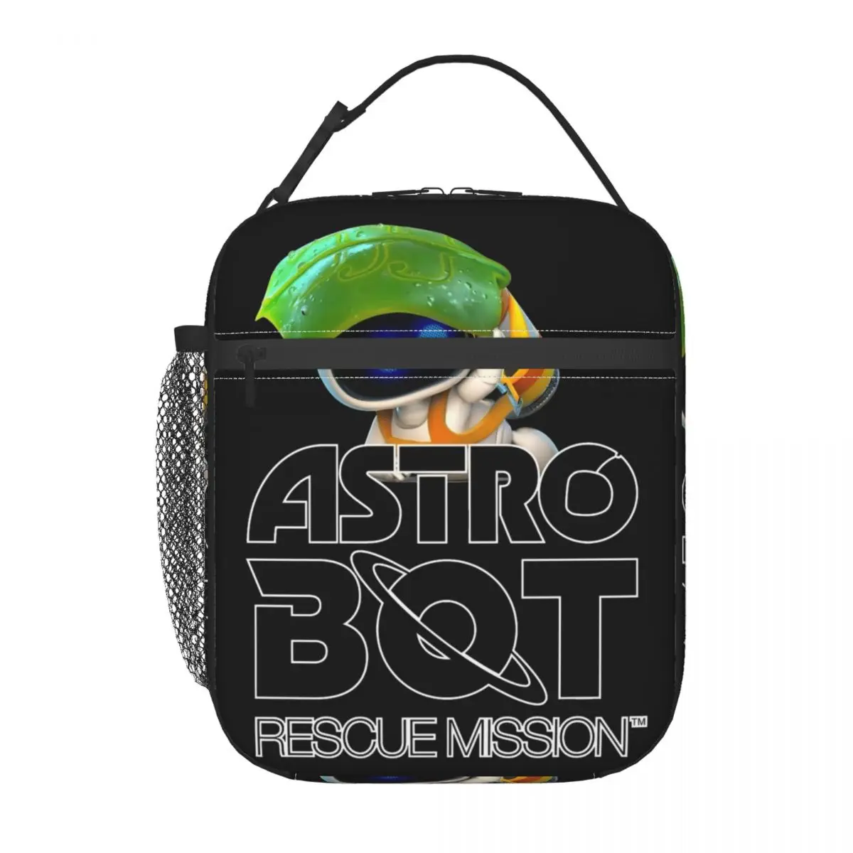 Astrobot Astros Playroom Insulated Lunch Bag Food Container Bags Portable Cooler Thermal Lunch Boxes For Work