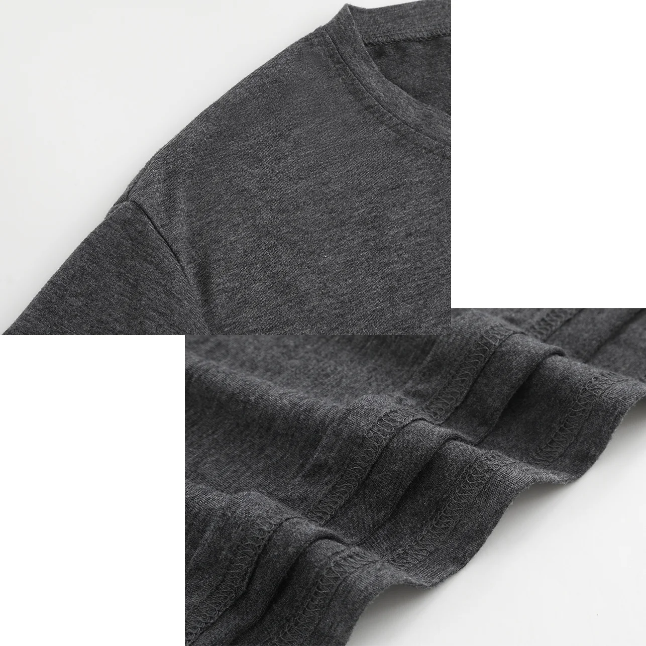 Lucky With Plaid Clover تي شيرت نسائي كاجوال برسومات جميع المواسم ملابس قصيرة الأكمام ورقبة مستديرة رمادي تي شيرت 180 جرام ملابس لجميع المواسم