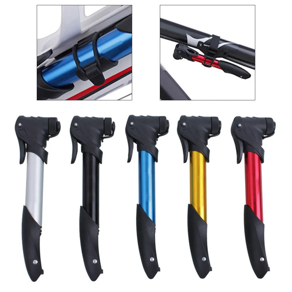 MTB Bicycle Pump Portable Hand Pump Aluminum Alloy Mini Two-way Air Intake High Pressure Pump Road Bike Accessories