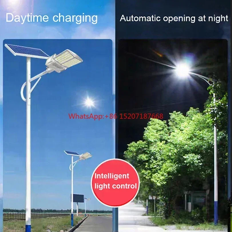 2000W Solar Light Outdoor Outdoor Solar Street Lamp Garden Sunlight House Remote Control Waterproof Wall Lamp Solar Street Light