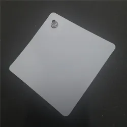 sublimation blank plastics car sign item hot transfer printing consumables 11.5cm  30pcs/lot