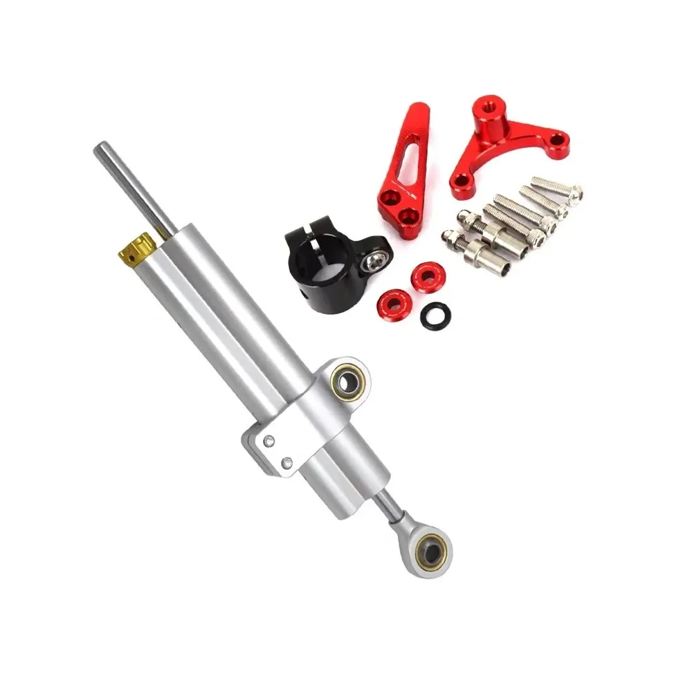 CNC Motorcycle Steering Damper Stabilizer Bracket Mount Kit Compatible With Ducati Supersport 939 950 2018-2025