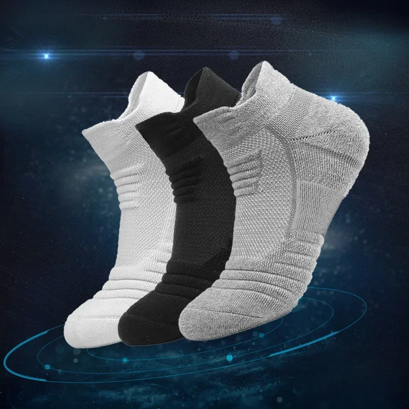 

3 Pairs Cotton Short Socks for Male High Quality Women's Low-Cut Crew Ankle Sports Mesh Breathable Summer Casual Soft Men Sock