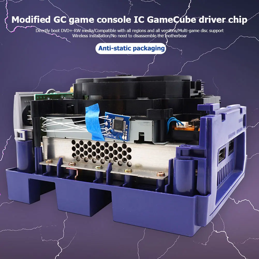 Chip di azionamento per Xeno Mod GC Chip di lettura diretta Modchip per Nintendo GameCube NGC Console di gioco accessori intelligenti da gioco