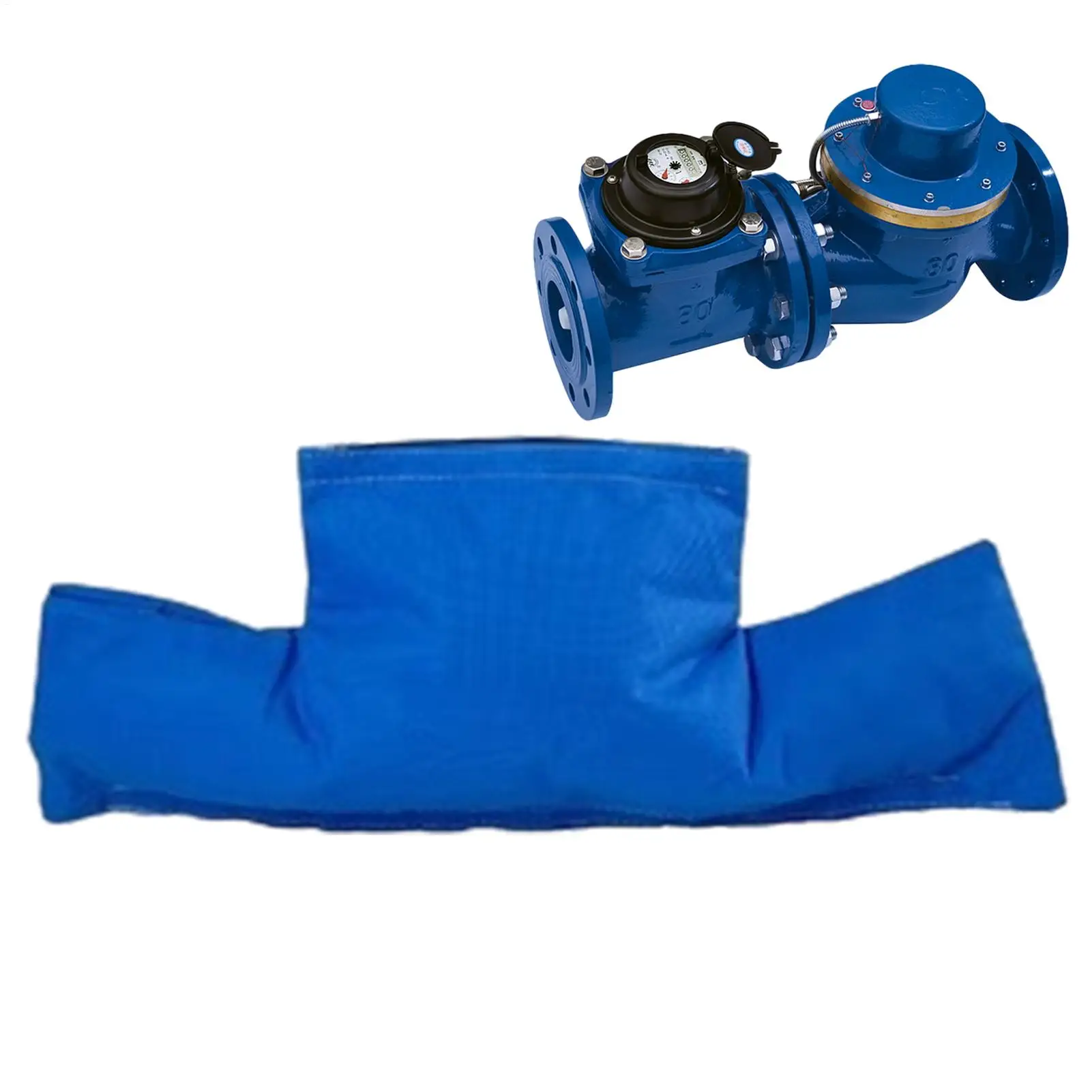 Outdoor Winter Water Meter Sprinkler Insulated Cover Easily Mounted Removable Cover for Outdoor Winter Pipe Freeze Protection