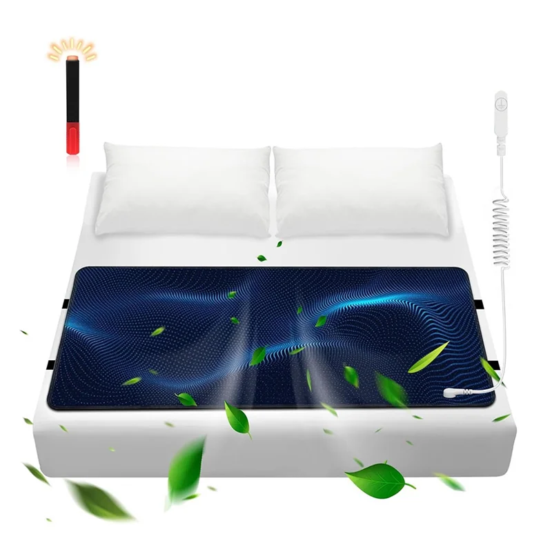 g6-コード付きベッド用アースマット、ストレス解消のための睡眠用アースマットレスパッド